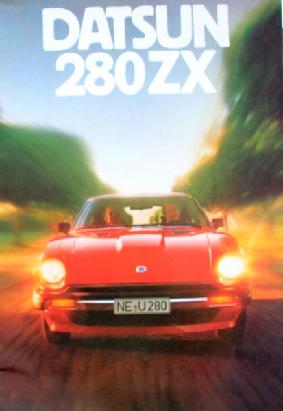 Datsun 280 ZX Modellprogramm 1980 Automobilprospekt (2010)